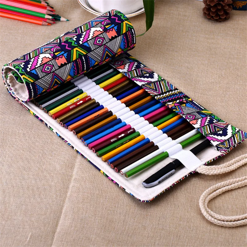 Kawaii Cute Canvas Roll Pencil Case 36/48/72 Holes Penalty School Pencilcase for Kids Boys Girls Pen Bag Storage Pouch Supplies
Kawaii Cute Canvas Roll Pencil Case 36/48/72 Holes Penalty School Pencilcase for Kids Boys Girls Pen Bag Storage Pouch Supplies