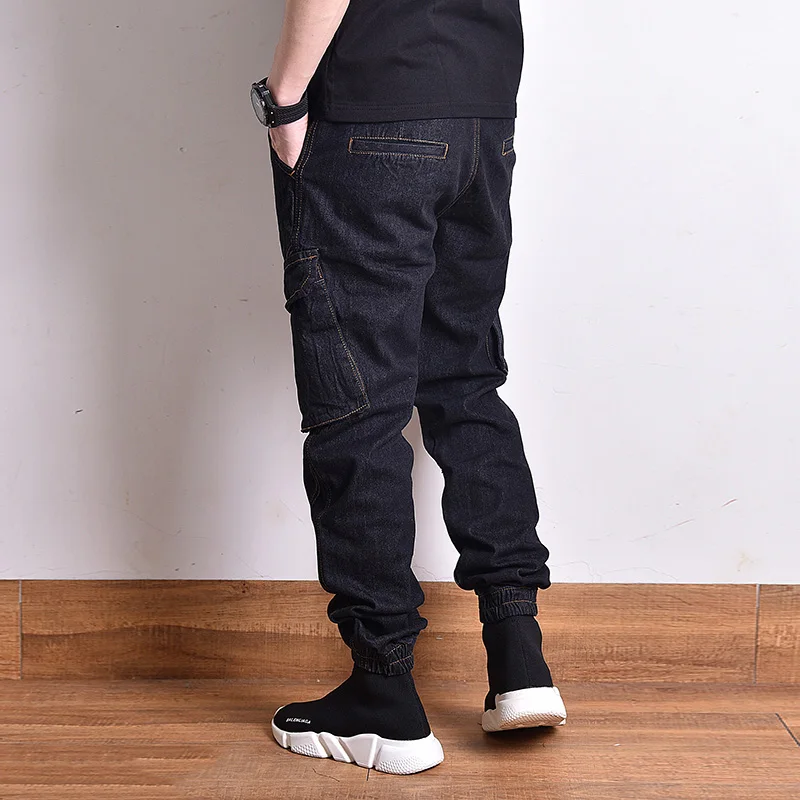 Japanese Style Fashion Men Jeans Vintage Black Loose Fit Big Pocket Denim Cargo Pants Homme Streetwear Hip Hop Joggers Jeans Men
Japanese Style Fashion Men Jeans Vintage Black Loose Fit Big Pocket Denim Cargo Pants Homme Streetwear Hip Hop Joggers Jeans Men