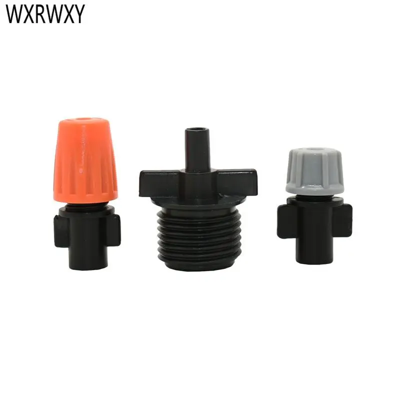 Fog nozzle Atomizing Nozzle Connectors with 1/2" Male Thread 6mm Interface garden Drip irrigation Fittings 400 Pcs
Fog nozzle Atomizing Nozzle Connectors with 1/2" Male Thread 6mm Interface garden Drip irrigation Fittings 400 Pcs