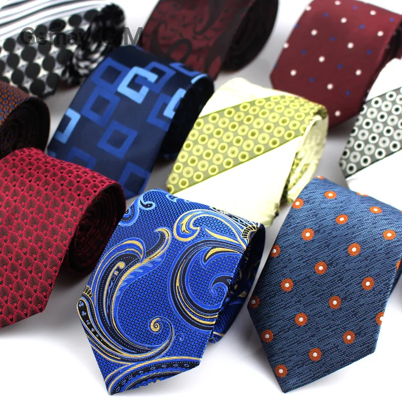 Mens Business Tie Formal Striped Dot Jacquard Wedding Necktie For Men 7CM Classic Corbata Neckwear Gravata
Mens Business Tie Formal Striped Dot Jacquard Wedding Necktie For Men 7CM Classic Corbata Neckwear Gravata