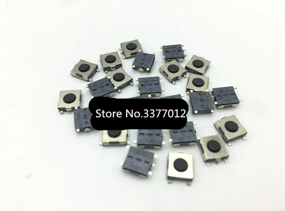 100 шт./лот, Южная Корея 6X6,2X2,5 переключатель такт Маленький кнопочный выключатель 6*6*2,5 SMD
100 шт./лот, Южная Корея 6X6,2X2,5 переключатель такт Маленький кнопочный выключатель 6*6*2,5 SMD