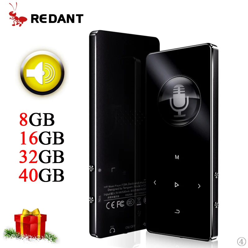 Мини USB MP3 плеер с динамиком наушники электронная книга чтение без потерь Hifi MP 3