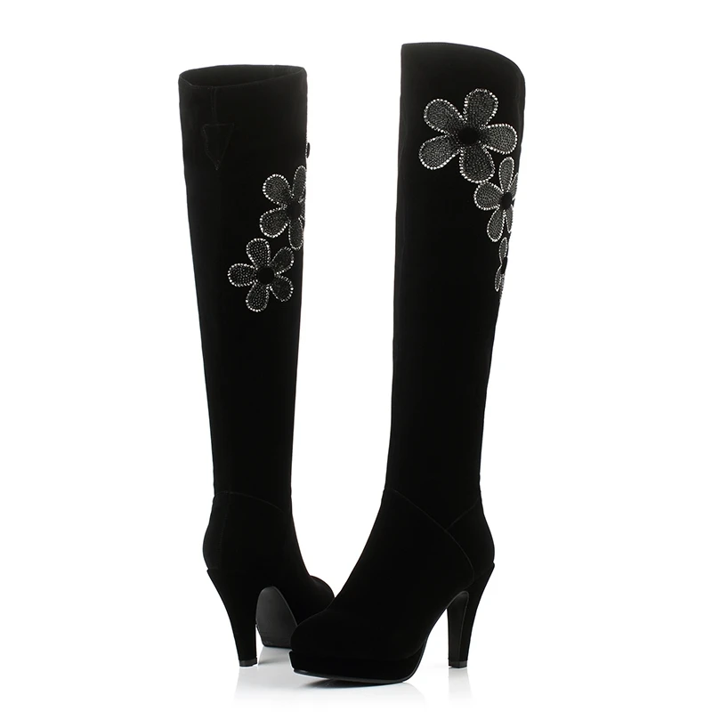 AnmaiRon Winter Boots Woman Knee Boots Woman Snow Boots Black Platform Shoes Flats Boots Woman Size 34-40 LY019
AnmaiRon Winter Boots Woman Knee Boots Woman Snow Boots Black Platform Shoes Flats Boots Woman Size 34-40 LY019