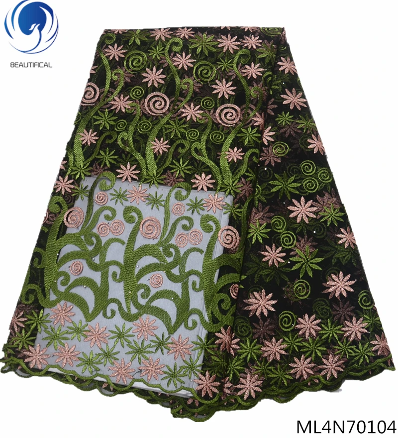 BEAUTIFICAL african lace fabrics 2019 Hot sale multicolor embroidery tulle lace fabric with stones for dresses 5yards ML4N701
BEAUTIFICAL african lace fabrics 2019 Hot sale multicolor embroidery tulle lace fabric with stones for dresses 5yards ML4N701