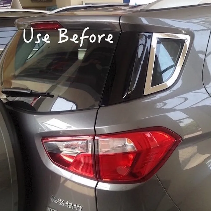 Задняя подсветка для Ford Ecosport декоративная накладка на задние фары 2013-2015