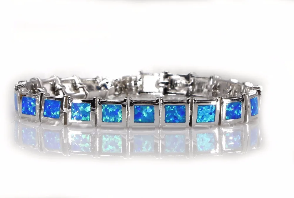 SZ0080 elegant side chain blue opal bracelet silver chain bracelet and bracelet ladies fashion jewelry
SZ0080 elegant side chain blue opal bracelet silver chain bracelet and bracelet ladies fashion jewelry