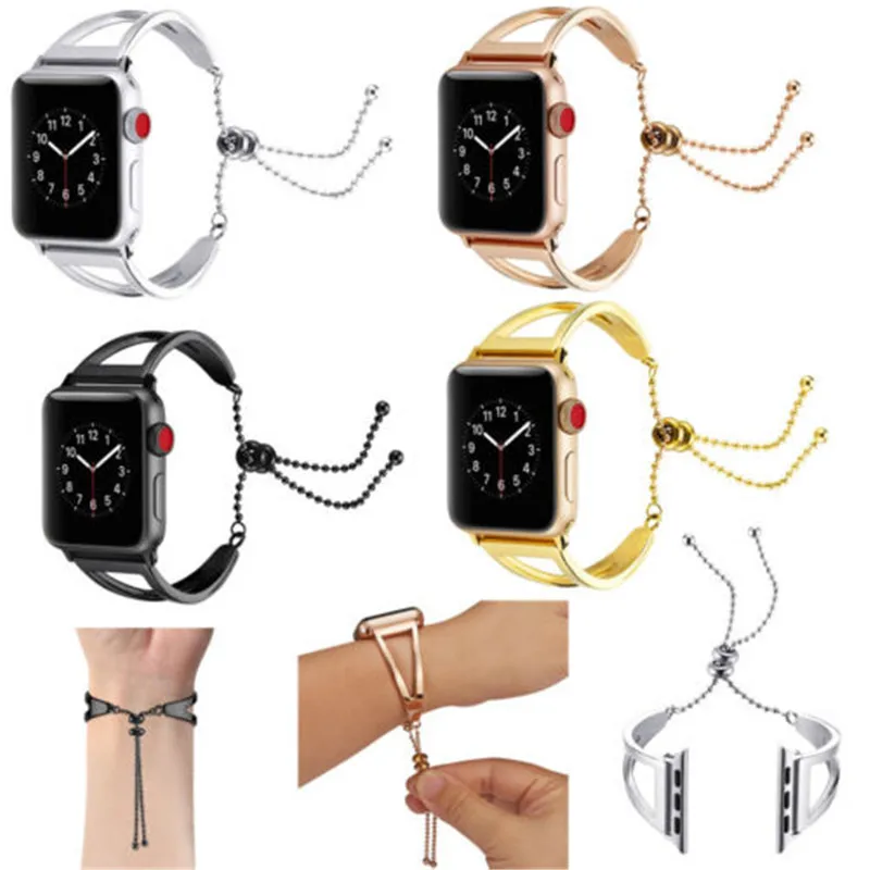 Replament Strap Stainless Steel Watchband Band Bracelet For Apple Watch 1/2/3/4 WristBand for iWatch 38mm/42mm 40mm/44mm
Replament Strap Stainless Steel Watchband Band Bracelet For Apple Watch 1/2/3/4 WristBand for iWatch 38mm/42mm 40mm/44mm
