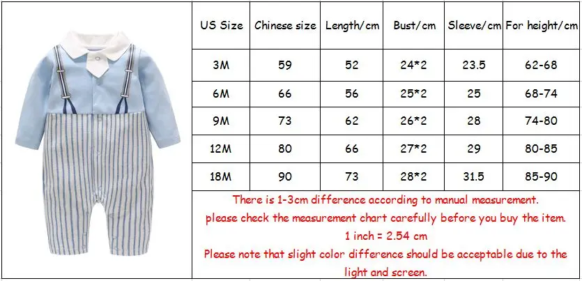 Baby Boys Rompers Kids Clothes Gentleman Striped Autumn Newborn Jumpsuit Baby Romper Set 0-2Y
Baby Boys Rompers Kids Clothes Gentleman Striped Autumn Newborn Jumpsuit Baby Romper Set 0-2Y