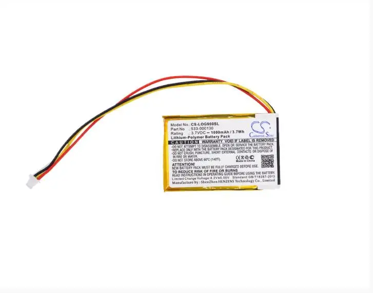 Cameron Sino 1000mAh battery for LOGITECH G403 G900 533-000130 Wireless Mouse Battery
Cameron Sino 1000mAh battery for LOGITECH G403 G900 533-000130 Wireless Mouse Battery