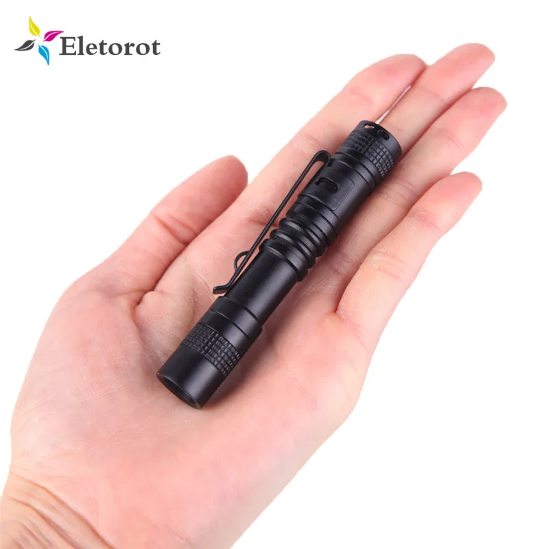 800LM Lamp XPE-R3 LED Mini Flashlight Ultra Bright Handy Penlight Torch Pocket Portable 1 Mode Lantern For Camping Outdoor
800LM Lamp XPE-R3 LED Mini Flashlight Ultra Bright Handy Penlight Torch Pocket Portable 1 Mode Lantern For Camping Outdoor