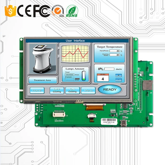 10.1 Inch Intelligent TFT LCD Display with TTL/RS232/RS485 Interface for Industrial Use
10.1 Inch Intelligent TFT LCD Display with TTL/RS232/RS485 Interface for Industrial Use