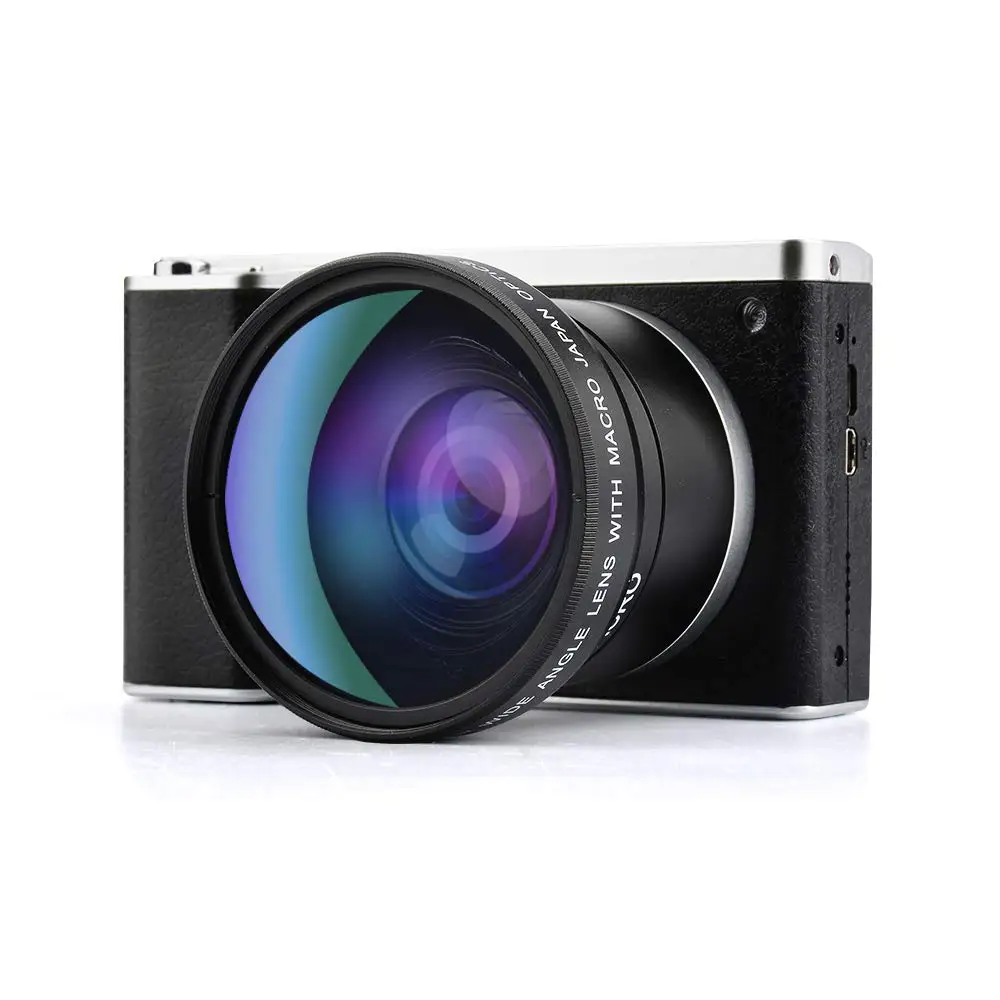 Новый стиль R6 сенсорный экран 24MP 12X оптический зум F3.2 6.5 цифровой