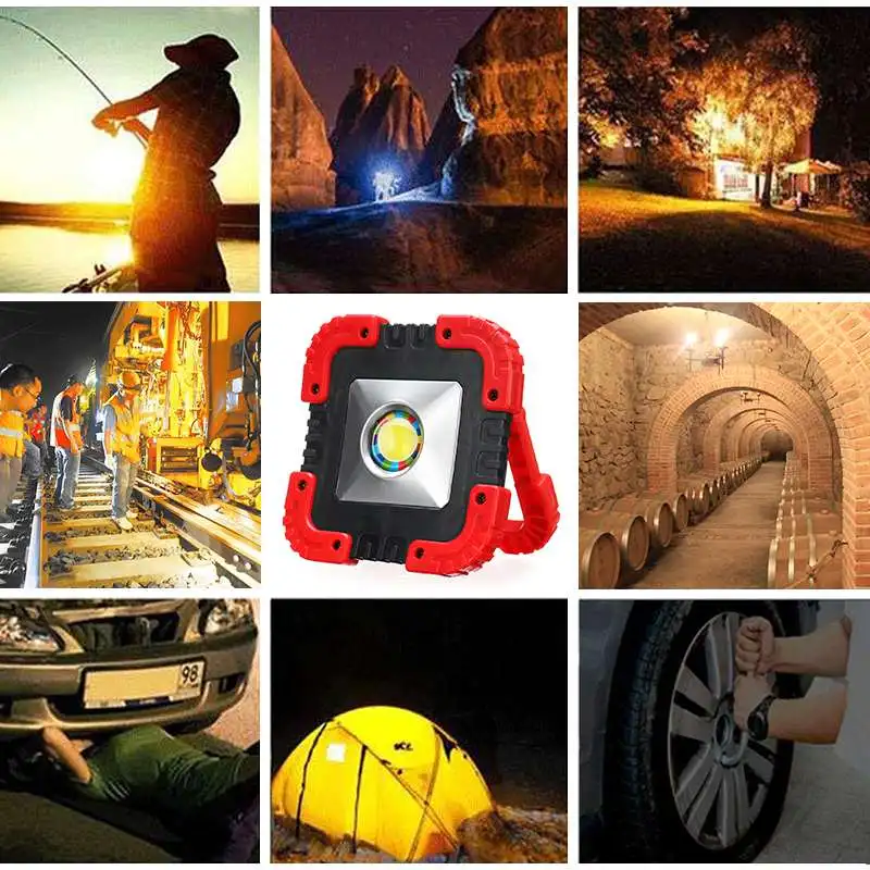 Led Portable Spotlight 50w Mini COB Work Lamp Waterproof LED Portable Lantern Usb Camping light Emergency Light Solar Floodlight
Led Portable Spotlight 50w Mini COB Work Lamp Waterproof LED Portable Lantern Usb Camping light Emergency Light Solar Floodlight