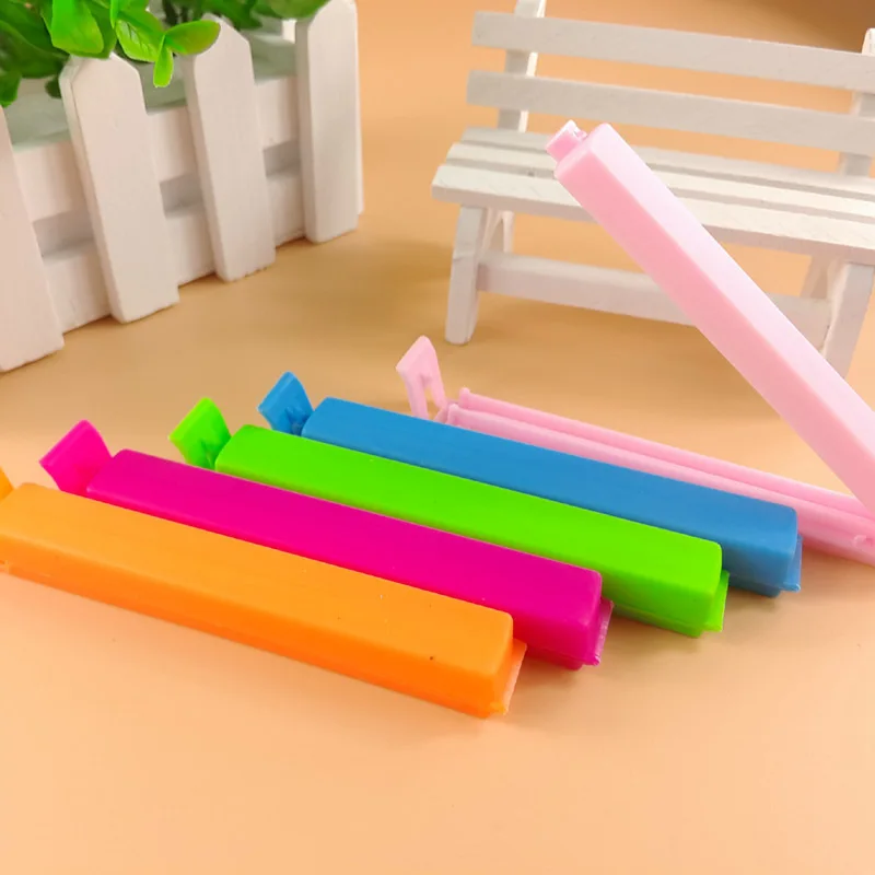 4 pcs / Set Kitchen Storage Food Snack Sealing Bag Clips Clamp Plastic Tool for bag home accessories
4 pcs / Set Kitchen Storage Food Snack Sealing Bag Clips Clamp Plastic Tool for bag home accessories