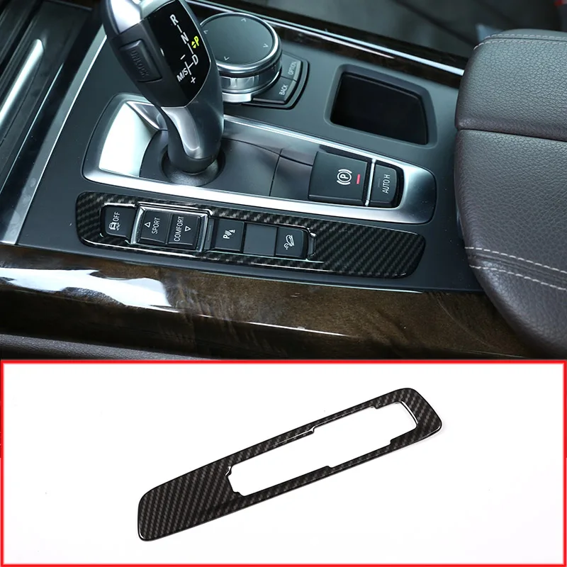 Carbon Fiber Style ABS Car Center Console Mode Button Frame Cover Trim For BMW X5 F15 X6 F16 2014-2018 Car Accessories For LHD
Carbon Fiber Style ABS Car Center Console Mode Button Frame Cover Trim For BMW X5 F15 X6 F16 2014-2018 Car Accessories For LHD