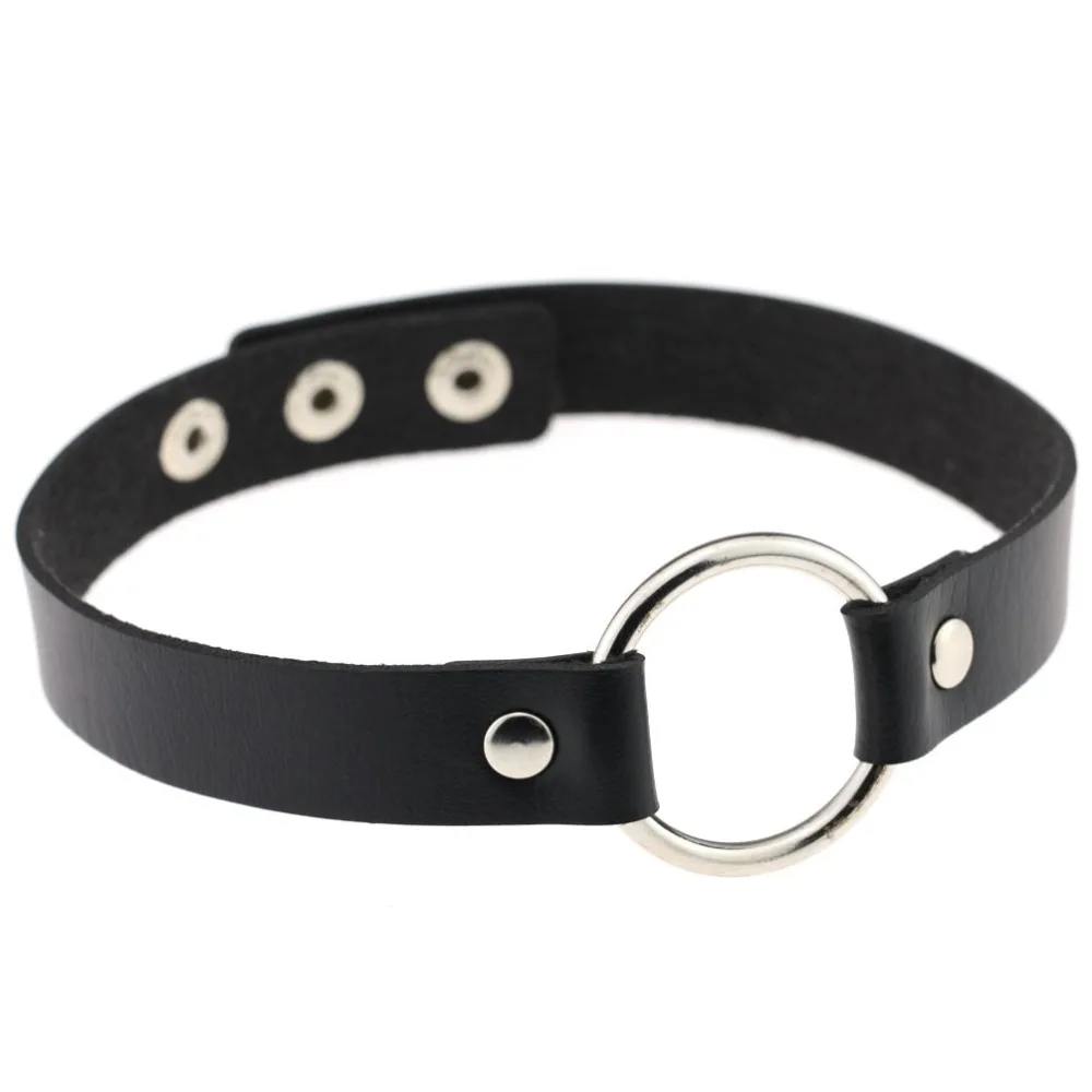 Meajoe hip-hop punk leather simple binding neck set metal loop collar necklace Europe and America exaggerated trend street beat
Meajoe hip-hop punk leather simple binding neck set metal loop collar necklace Europe and America exaggerated trend street beat