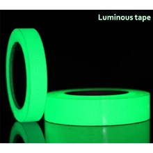 3M Self-adhesive Luminous Tape 15mm Thin Strip Glow In The Dark Green Home Decor Used on Concrete Floors Stair Treads Risers