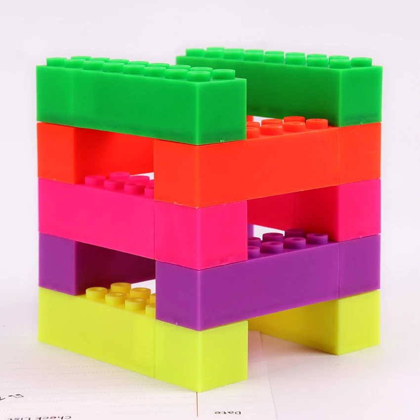 5 Color Creative Building Blocks Highlighter Marking Pen Cute Kawaii Graffiti Pens Child Student Painting Stationery
5 Color Creative Building Blocks Highlighter Marking Pen Cute Kawaii Graffiti Pens Child Student Painting Stationery