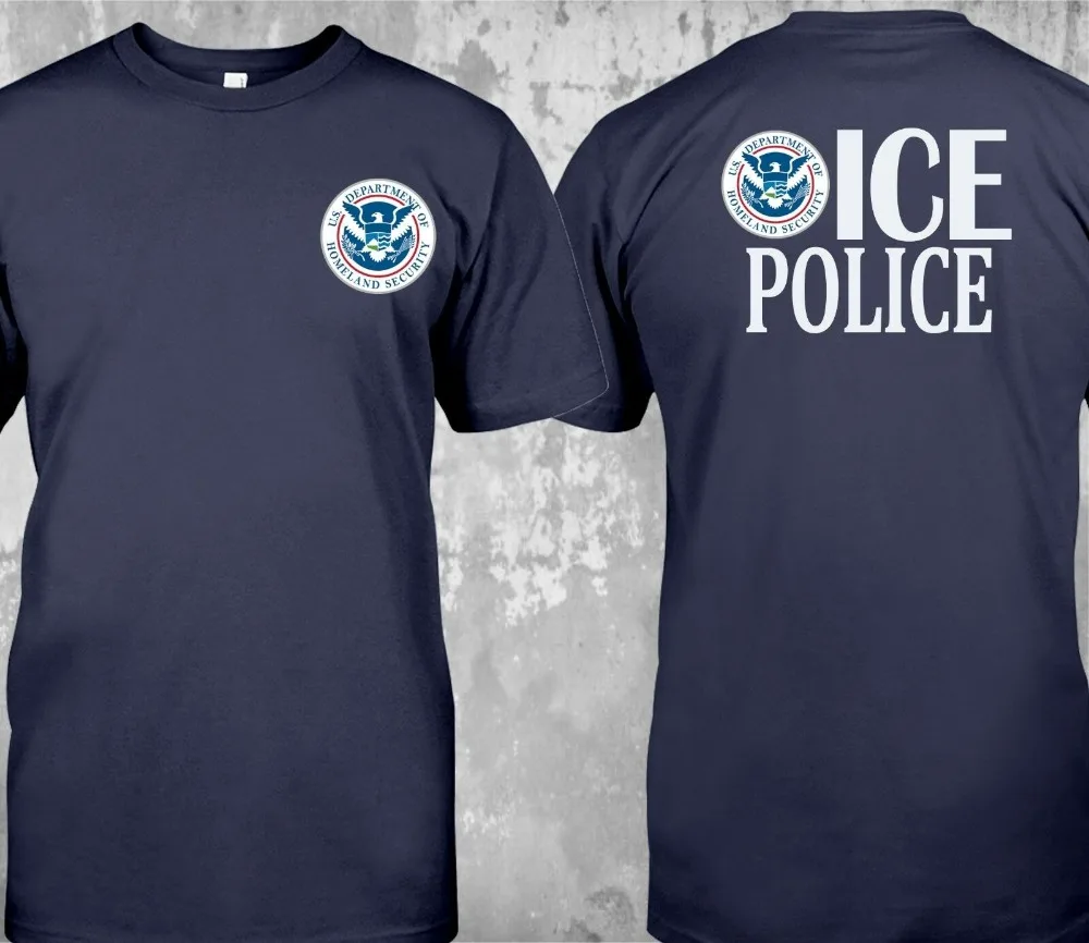 New Police Department Homeland Security Immigration Customs Enforce Menttee Men 2019 New Tee Printing Cool T Shirts
New Police Department Homeland Security Immigration Customs Enforce Menttee Men 2019 New Tee Printing Cool T Shirts
