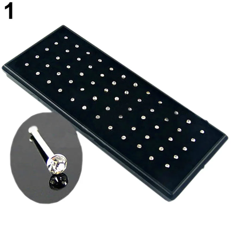 60 Pcs Fashion Medical Stainless Steel Studs Nose Ring Cute Girls Indian Crystal Piercing Body Stud For Women Jewelry Party Gift
60 Pcs Fashion Medical Stainless Steel Studs Nose Ring Cute Girls Indian Crystal Piercing Body Stud For Women Jewelry Party Gift