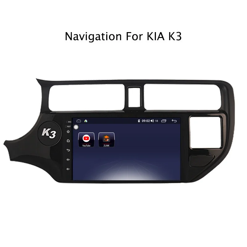 9 "Android 8 1 core 4G ram 64G rom gps навигация автомобильное радио для Kia K3 2016 2018 с Carplay/4G