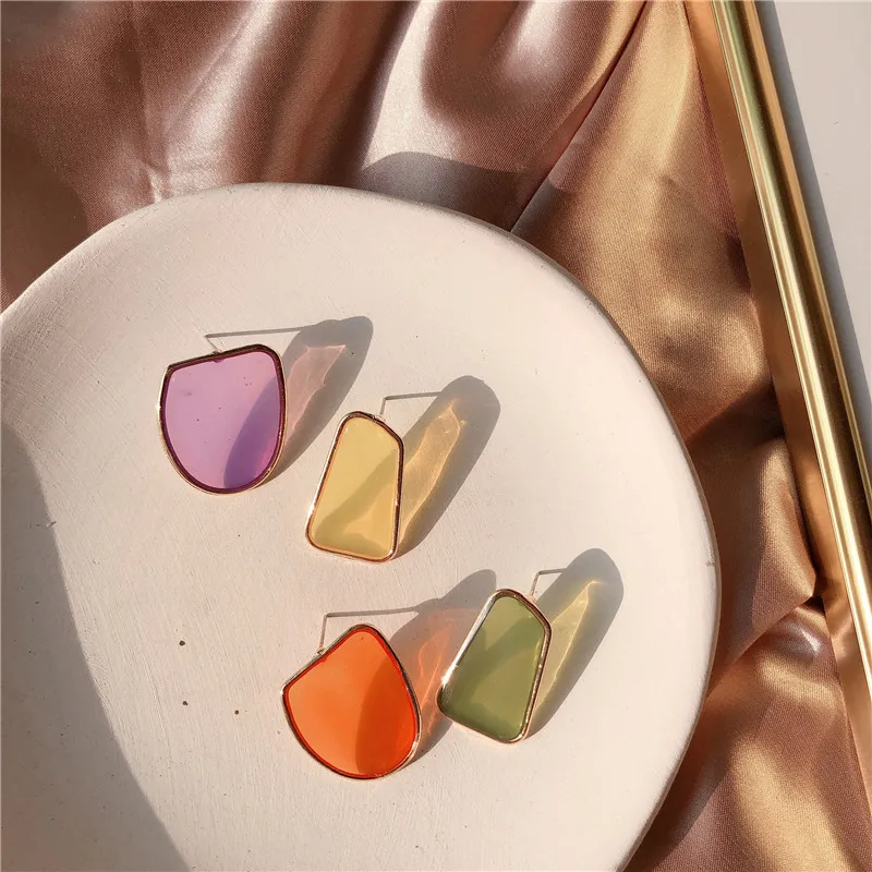 Colorful Acrylic Earrings For Women Etrendy New Irregular Geometric AB Earrings Jewelry
Colorful Acrylic Earrings For Women Etrendy New Irregular Geometric AB Earrings Jewelry