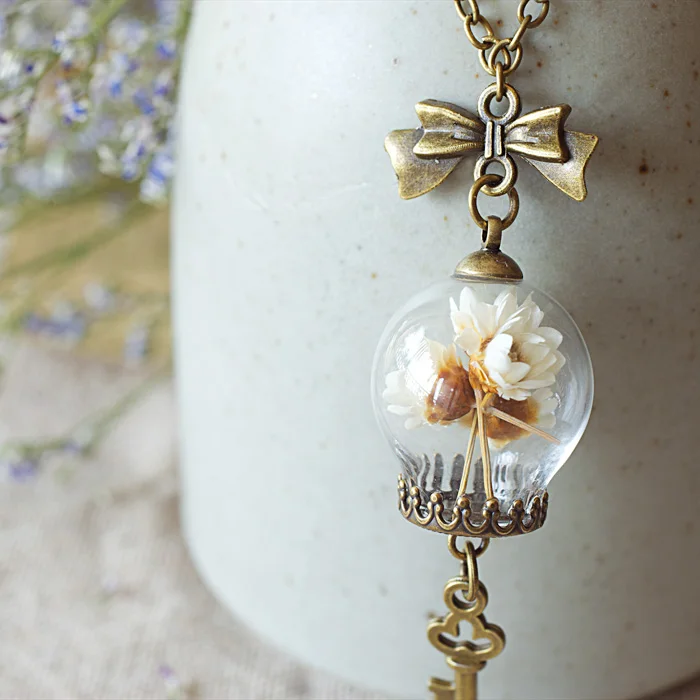 2PCS 20/25/30MM Real Dry Flower Glass Globe Necklace,Bridal necklace ECO style Jewelry
2PCS 20/25/30MM Real Dry Flower Glass Globe Necklace,Bridal necklace ECO style Jewelry