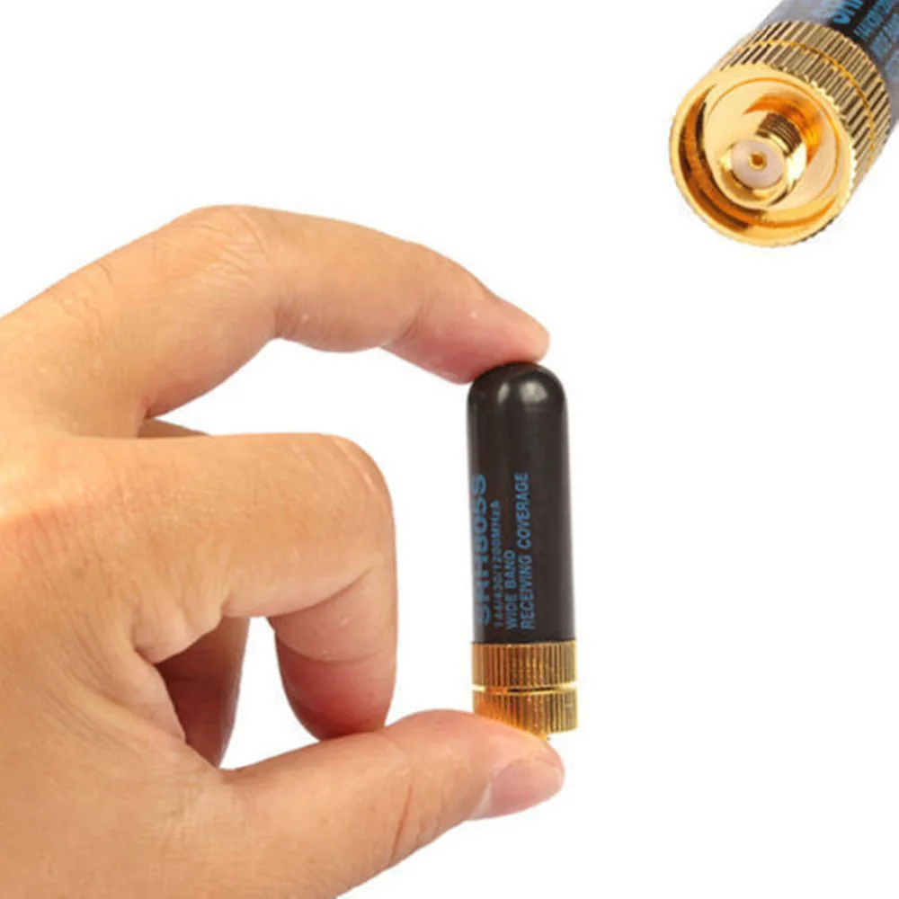 2ps 5CM Baofeng Walkie talkie antenna SRH805S SMA-F Female Dual Band Antenna VHF/UHF 144/430MHZ Baofeng GT-3 UV-5R BF-888s Radio
2ps 5CM Baofeng Walkie talkie antenna SRH805S SMA-F Female Dual Band Antenna VHF/UHF 144/430MHZ Baofeng GT-3 UV-5R BF-888s Radio