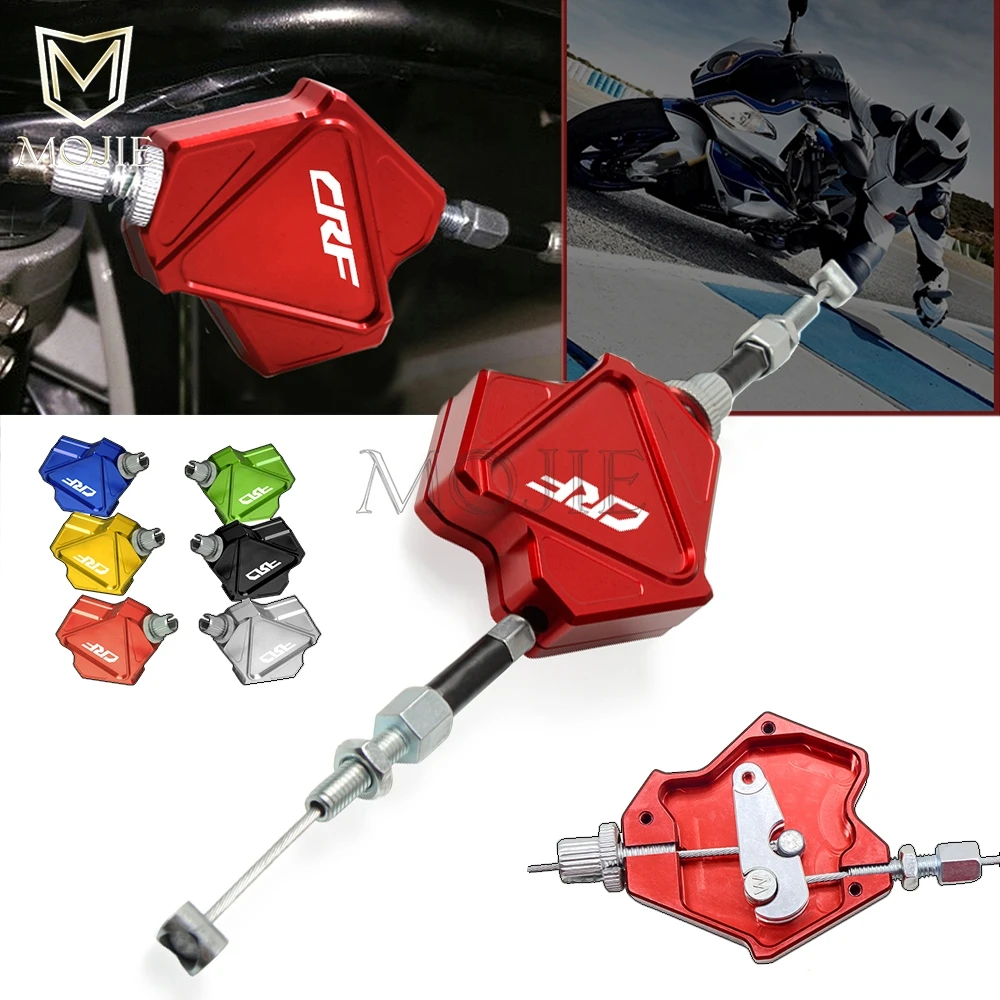 Motorcycle CNC Aluminum Stunt Clutch Lever Easy Pull Cable System For HONDA CRF 150 230 250 450 1000 R RX X F L M RALLY L
Motorcycle CNC Aluminum Stunt Clutch Lever Easy Pull Cable System For HONDA CRF 150 230 250 450 1000 R RX X F L M RALLY L