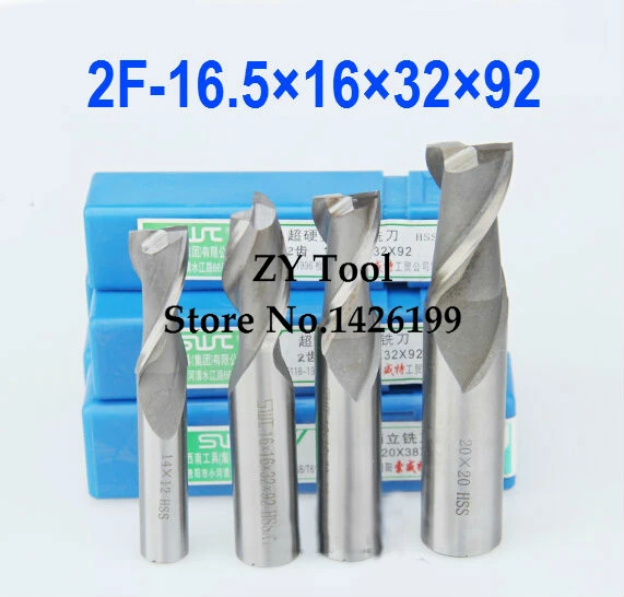 Free Shipping 2 pcs/set 16.5MM 2 Flute HSS & Aluminium End Mill Cutter CNC Bit Milling Machinery tools Cutting tools.Lathe Tool
Free Shipping 2 pcs/set 16.5MM 2 Flute HSS & Aluminium End Mill Cutter CNC Bit Milling Machinery tools Cutting tools.Lathe Tool
