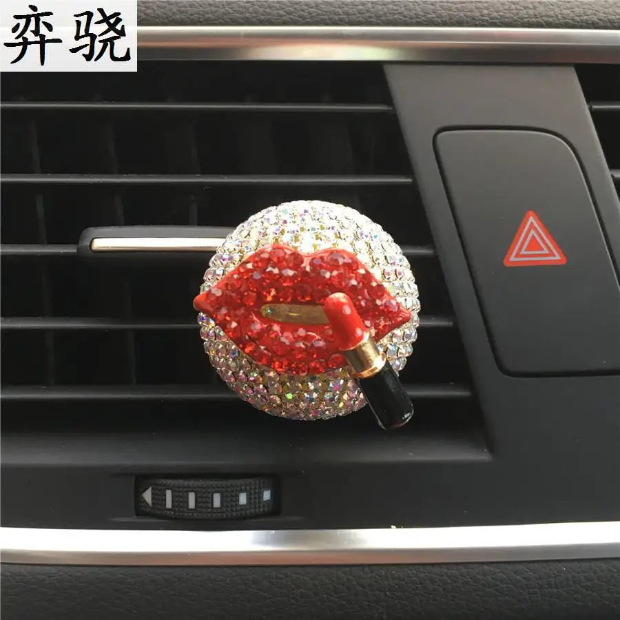 3 colors of the lips The color of diamond Automotive styling accessories Air conditioner perfume clip Nice lady car perfume
3 colors of the lips The color of diamond Automotive styling accessories Air conditioner perfume clip Nice lady car perfume