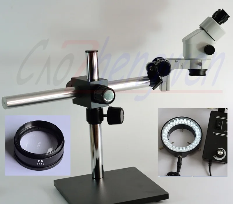 FYSCOPE 7X 90X бинокулярный стерео зум микроскоп на одной руке стрелы стенд monther board inspect