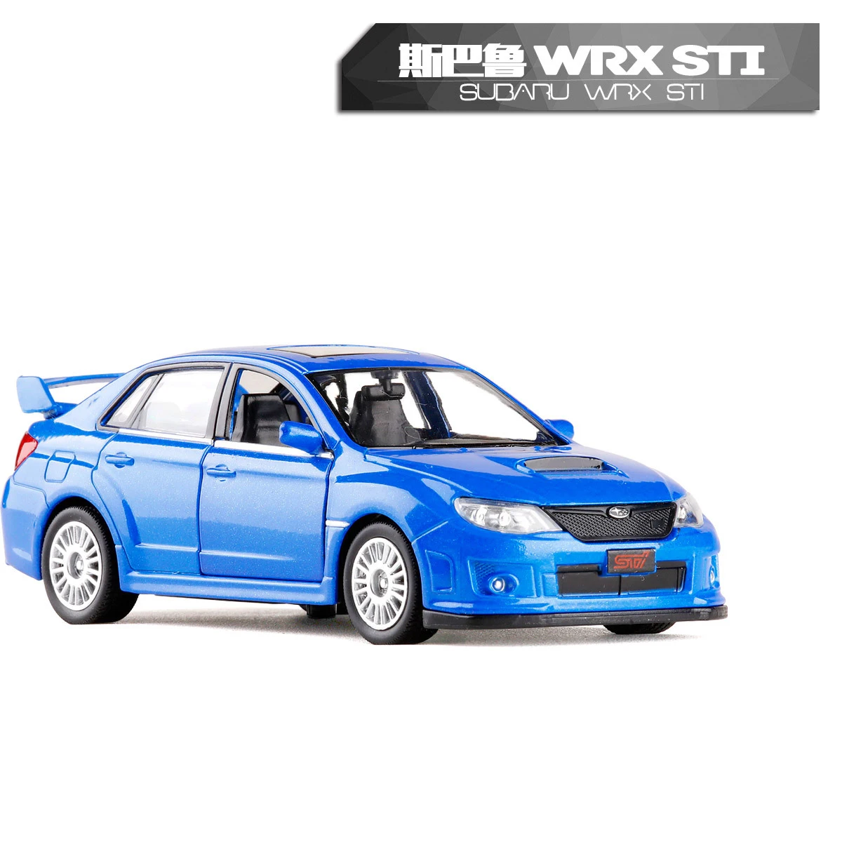 

High Simulation RMZ City 1:36 Diecasts Model Toy Car Metal Subaru Wrx Sti Classical Alloy Bus Model Excellent Toys Children Gift