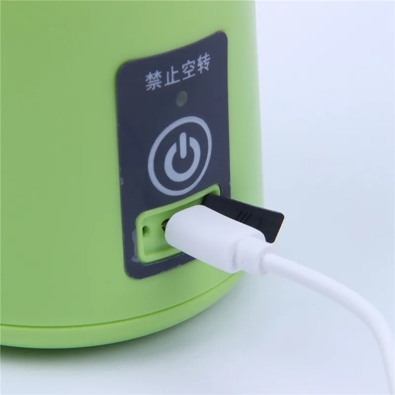 380ml USB Rechargeable Juicer Bottle Cup Juice Citrus Blender Lemon Vegetables Fruit Milkshake Smoothie Squeezers Reamers Bott
380ml USB Rechargeable Juicer Bottle Cup Juice Citrus Blender Lemon Vegetables Fruit Milkshake Smoothie Squeezers Reamers Bott