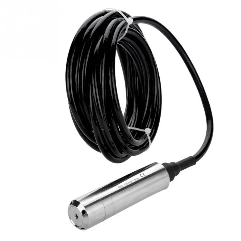 DC24V 4-20mA Throw-In Type Liquid Level Sensor For Detecting 0-5m Range Depth Sensor Liquid Level Transmitter With 6m waterproof
DC24V 4-20mA Throw-In Type Liquid Level Sensor For Detecting 0-5m Range Depth Sensor Liquid Level Transmitter With 6m waterproof