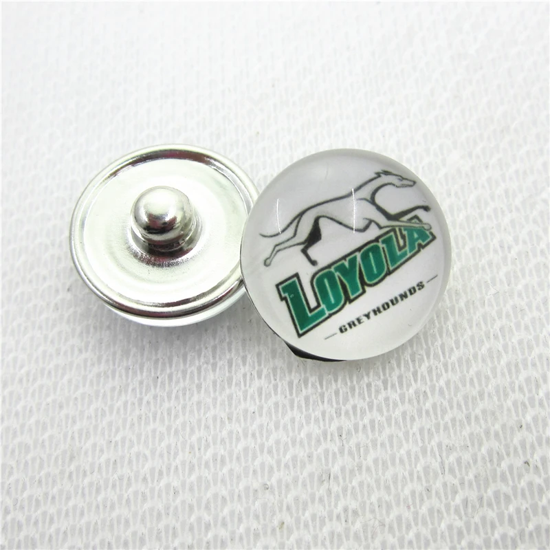 10pcs US Loyola-Maryland Greyhounds Snap Buttons 18mm Sports snap buttons Diy Snaps Jewelry Bracelet&bangles charms
10pcs US Loyola-Maryland Greyhounds Snap Buttons 18mm Sports snap buttons Diy Snaps Jewelry Bracelet&bangles charms