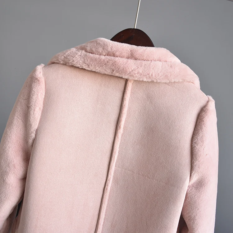 KMETRAM 2020 Winter Suede Leather Jacket Women Long Lamb Wool Elegant Jacket Thick Lambs Wool Warm Coat Casaco Feminino HH692
KMETRAM 2020 Winter Suede Leather Jacket Women Long Lamb Wool Elegant Jacket Thick Lambs Wool Warm Coat Casaco Feminino HH692