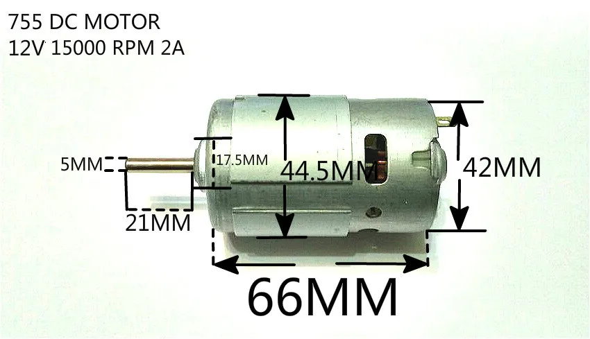 Бесплатная доставка Новый DC 12 V Высокая мощность крутящий момент и низкий уровень