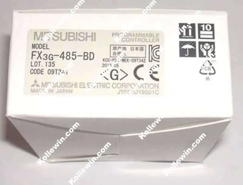 Original FX3G-485-BD RS485 Interface PLC FX Series Communication Board, FX3G-485BD Expansion Board 1 Channel, NEW FX3G485BD
Original FX3G-485-BD RS485 Interface PLC FX Series Communication Board, FX3G-485BD Expansion Board 1 Channel, NEW FX3G485BD
