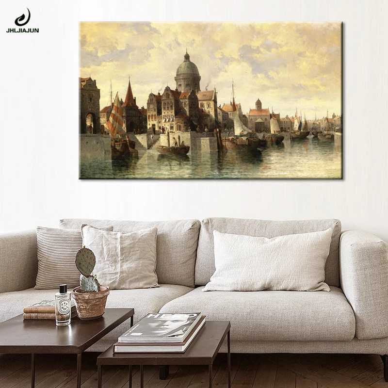 JHLJIAJUN Oil Canvas Painting Building Classical HD Wall Art Modular Print And Poster For Bedroom Dining Living Home Decor
JHLJIAJUN Oil Canvas Painting Building Classical HD Wall Art Modular Print And Poster For Bedroom Dining Living Home Decor