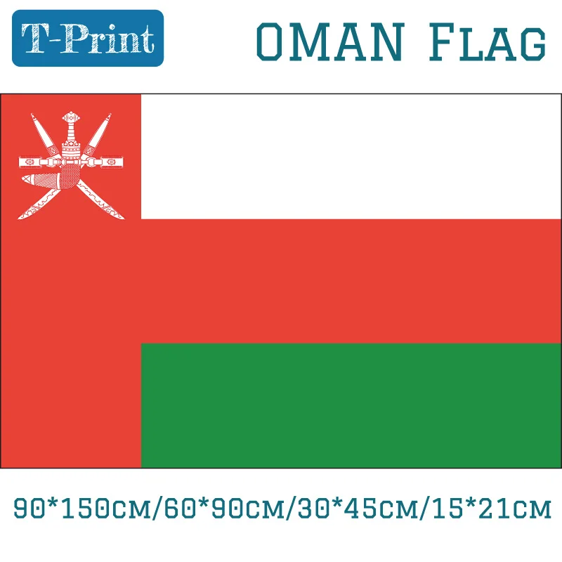 Oman Flag and Banner 90*150cm/60*90cm/40*60cm Flying Hanging Flag 15*21cm Hand Flag For Home Decoration Benner
Oman Flag and Banner 90*150cm/60*90cm/40*60cm Flying Hanging Flag 15*21cm Hand Flag For Home Decoration Benner