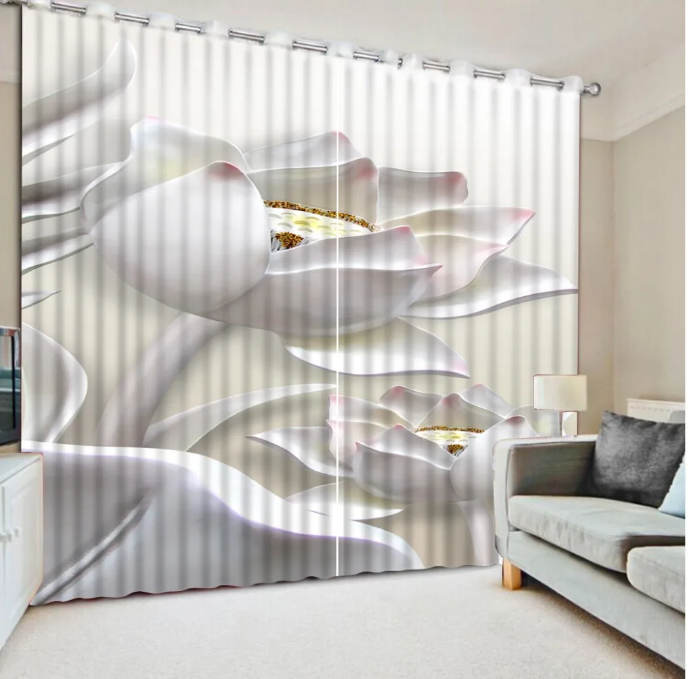 modern curtains for living room 3d curtains Embossed lotus home bedroom decoration patterned window curtains
modern curtains for living room 3d curtains Embossed lotus home bedroom decoration patterned window curtains