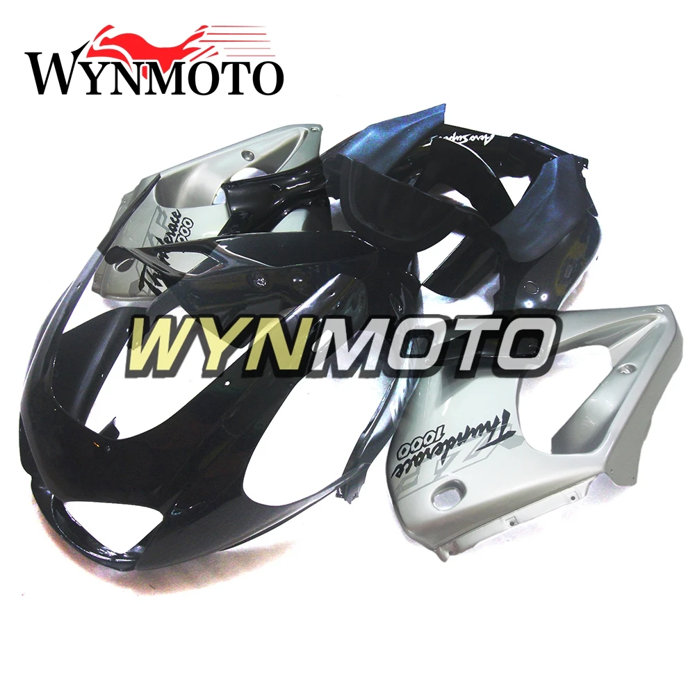 Complete Silver Black Fairings For Yamaha YZF1000R Thunderace 97-07 1997-2007 Year ABS Plastics Full Motorcycle Covers Frame Kit
Complete Silver Black Fairings For Yamaha YZF1000R Thunderace 97-07 1997-2007 Year ABS Plastics Full Motorcycle Covers Frame Kit
