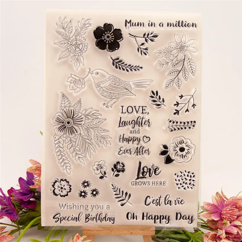 Clear Stamp Rubber Clear Stamp for Card Making Decoration and Scrampbooking Bird world
Clear Stamp Rubber Clear Stamp for Card Making Decoration and Scrampbooking Bird world