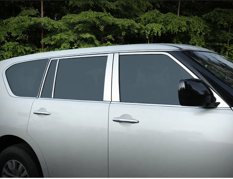 Stainless steel Exterior Window Sill Lid Trims for nissan patrol 2010 2011 2012 2013 2014 2015 2016 2017 2018 y62
Stainless steel Exterior Window Sill Lid Trims for nissan patrol 2010 2011 2012 2013 2014 2015 2016 2017 2018 y62