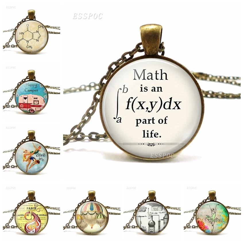 Math Is An Integral Part of Life Necklace Glass Cabochon Exquisite Pendant Student Gift Graduation Gift
Math Is An Integral Part of Life Necklace Glass Cabochon Exquisite Pendant Student Gift Graduation Gift