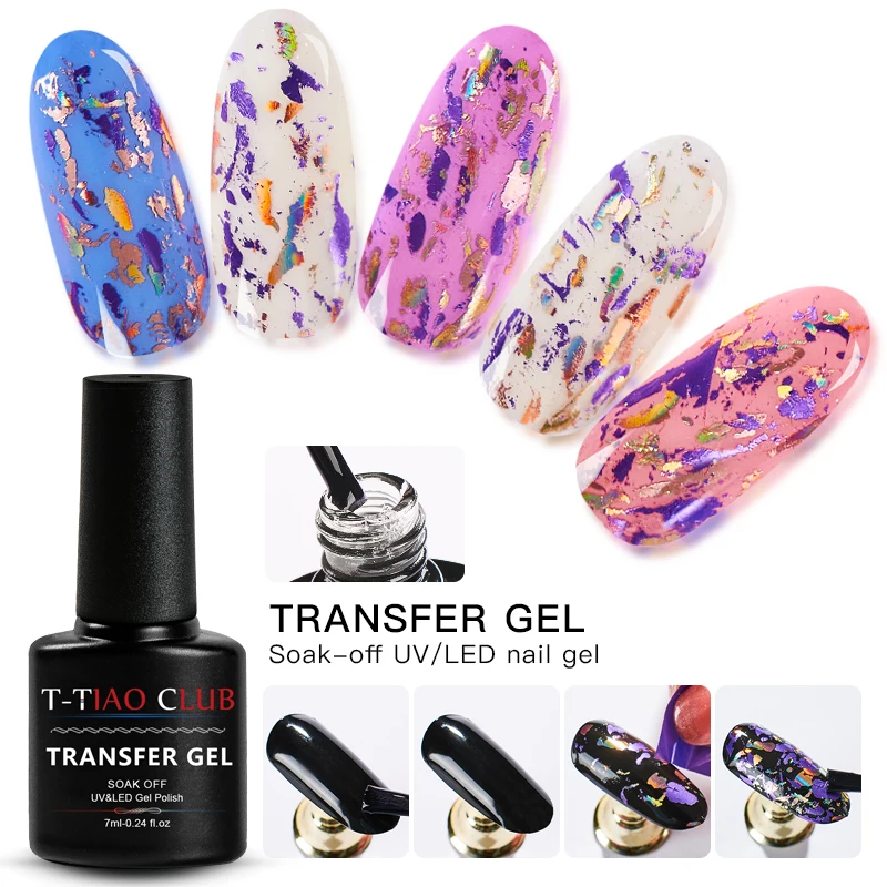T-TIAO CLUB 7ML Nail Foil Adhesive Glue UV Gel Nail Polish Glue Crystal Adhesives Transparent Gel Nails Decor Tools
T-TIAO CLUB 7ML Nail Foil Adhesive Glue UV Gel Nail Polish Glue Crystal Adhesives Transparent Gel Nails Decor Tools