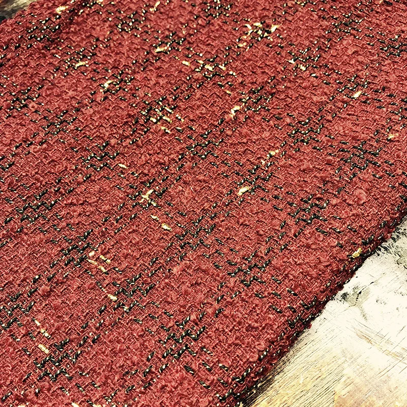 Fabrics of Silk Cloth Stripe Small Sweet Wind Worsted Tweed High-grade Knitting Cloth
Fabrics of Silk Cloth Stripe Small Sweet Wind Worsted Tweed High-grade Knitting Cloth