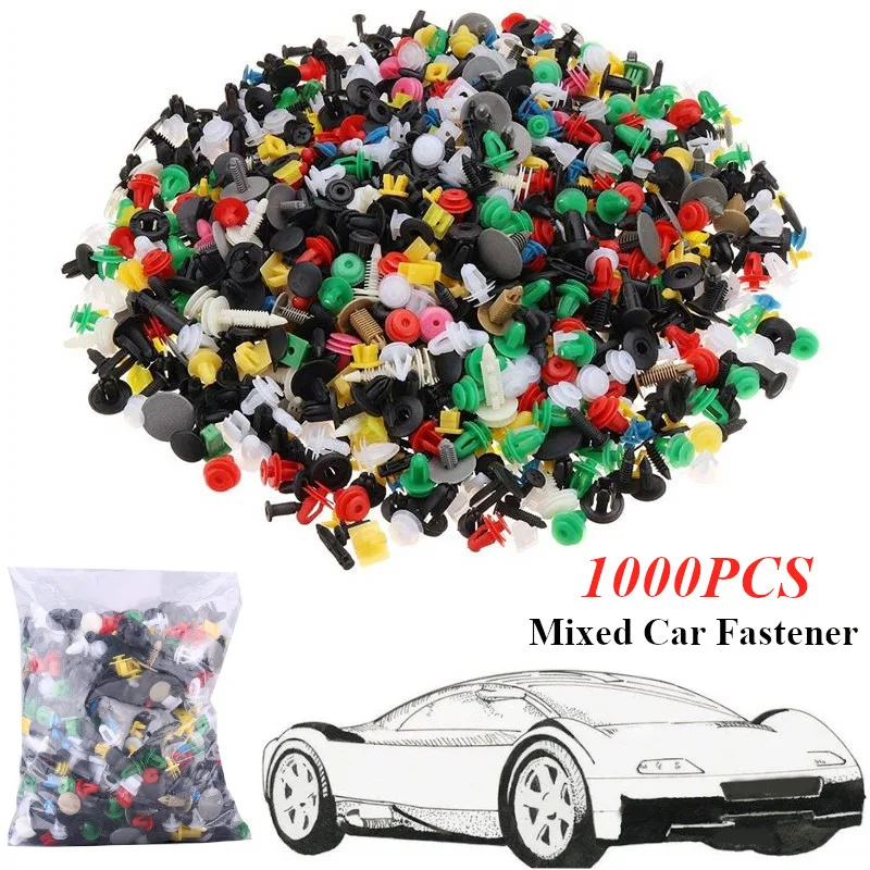 1 Set Mixed Auto Fasteners Car Bumper Clip 1000pcs Retainer Rivet Universal For All Cars Door Panel Fender Liner Car Styling
1 Set Mixed Auto Fasteners Car Bumper Clip 1000pcs Retainer Rivet Universal For All Cars Door Panel Fender Liner Car Styling