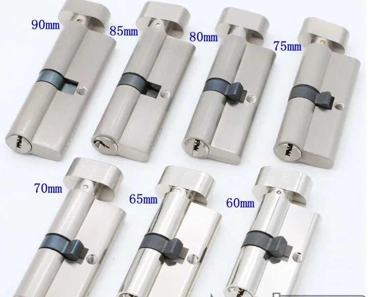 Door Hardware 60 70 80 90mm Security Copper Door Lock Cylinder Interior Bedroom Living Lock Handle Brass Key Locking
Door Hardware 60 70 80 90mm Security Copper Door Lock Cylinder Interior Bedroom Living Lock Handle Brass Key Locking